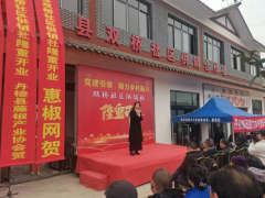 眉山市丹棱县双桥社区供销社开业